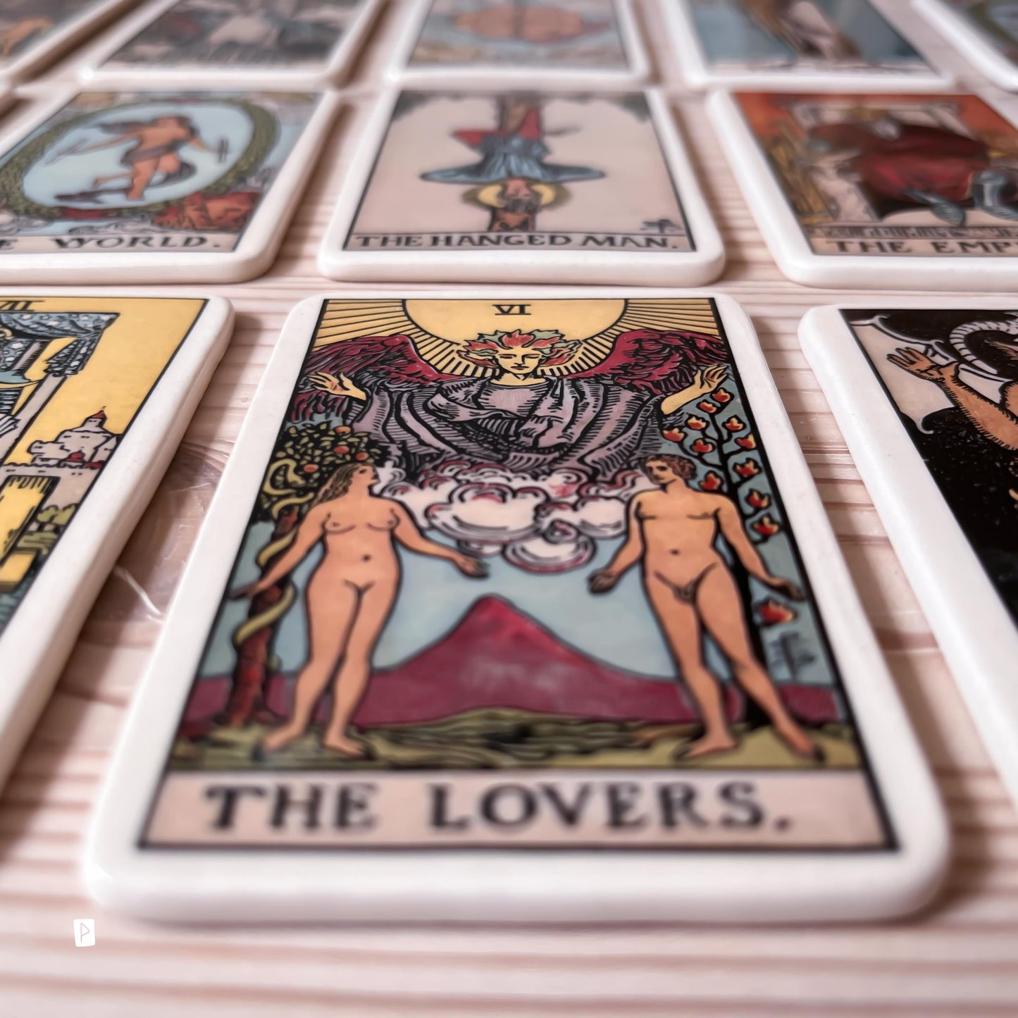 IMÁN CARTA DE TAROT DE CERÁMICA